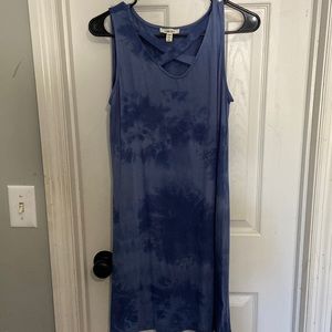 Como Blu Medium Sleeveless tie dye dress